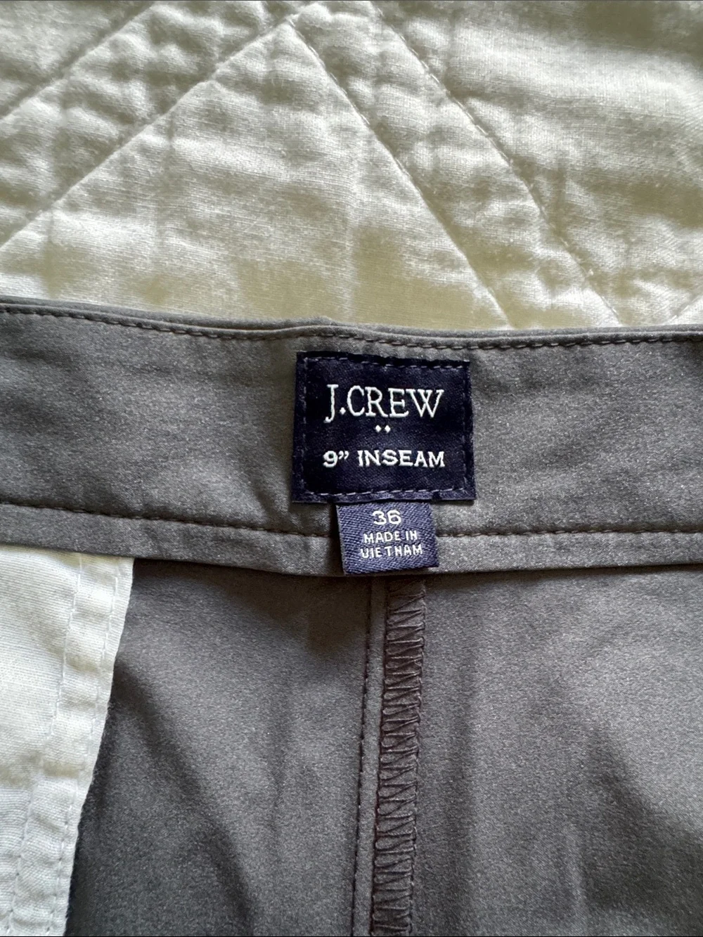 Men’s JCrew dark gray performance shorts